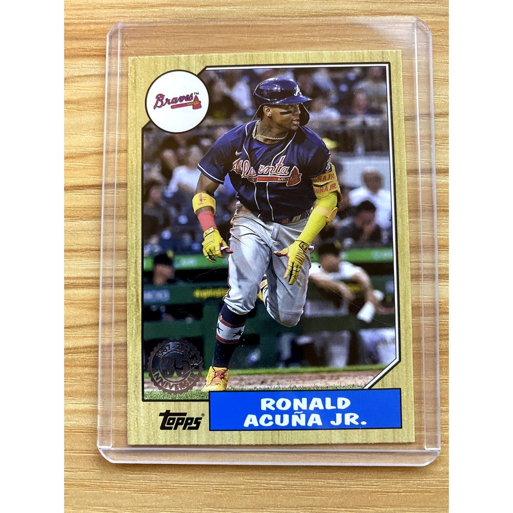 2022 Topps '87 Topps #T8764 Ronald Acuna Jr.